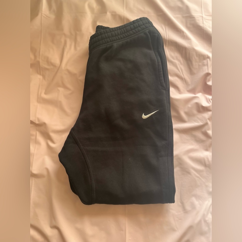 Nike Men’s Jogger Sweats, Black, Size Large
